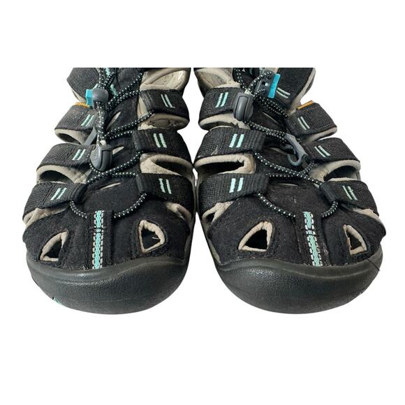 KEEN Clearwater CNX Leather Comfort Contour Sandals Hike Beach Summer Women 9.5 - Picture 4 of 8